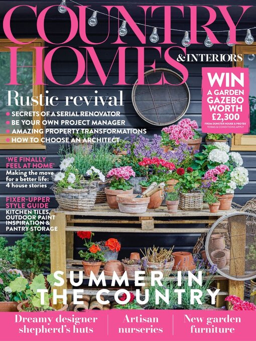 Cover image for Country Homes & Interiors